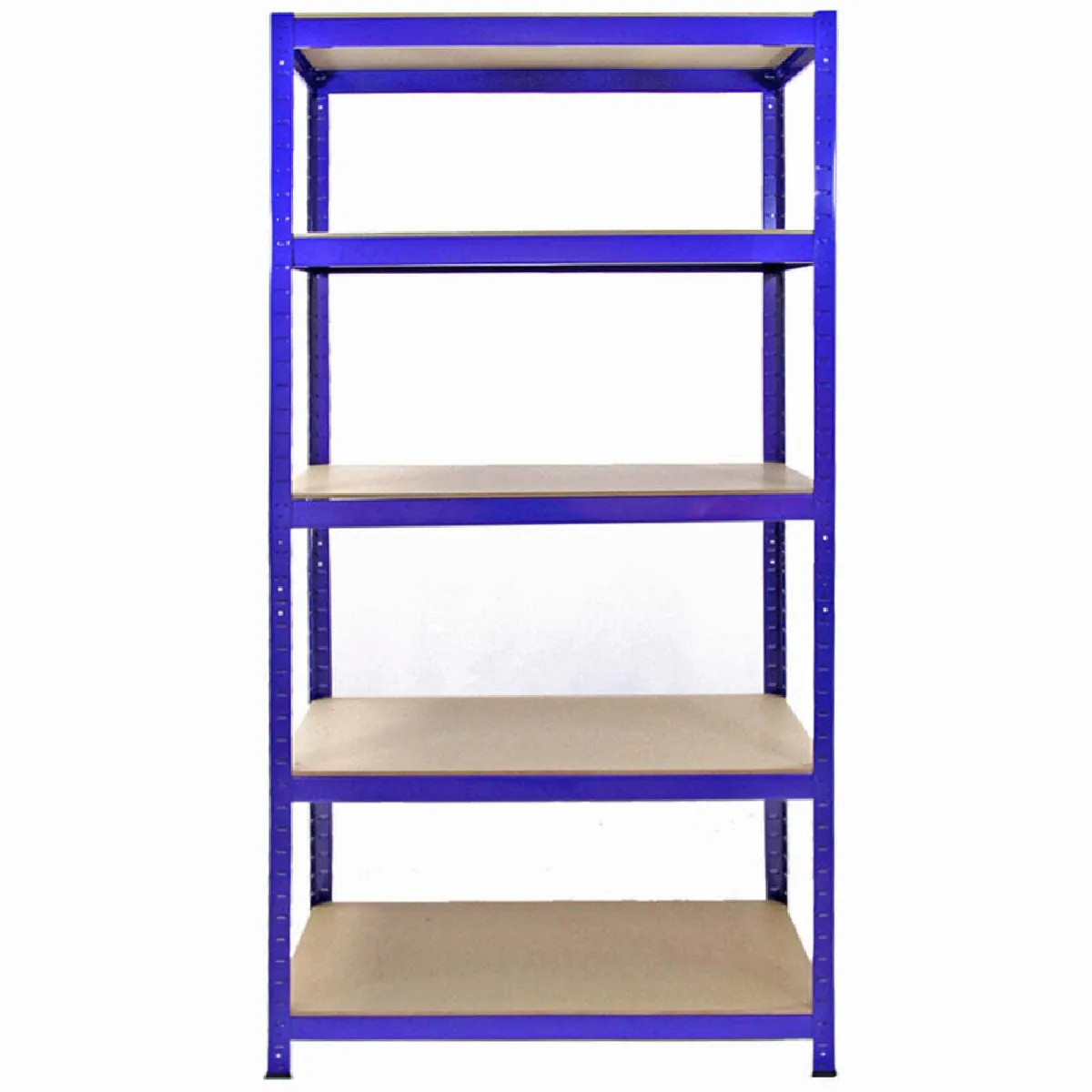 Monster Racking - 3 Rayonnages Bleus en Acier avec 5 étagères 90 x 180 x 45 cm - Image 5