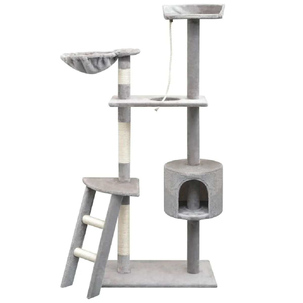 VIDAXL - Arbre à Chat - 150 cm - Gris - Image 2