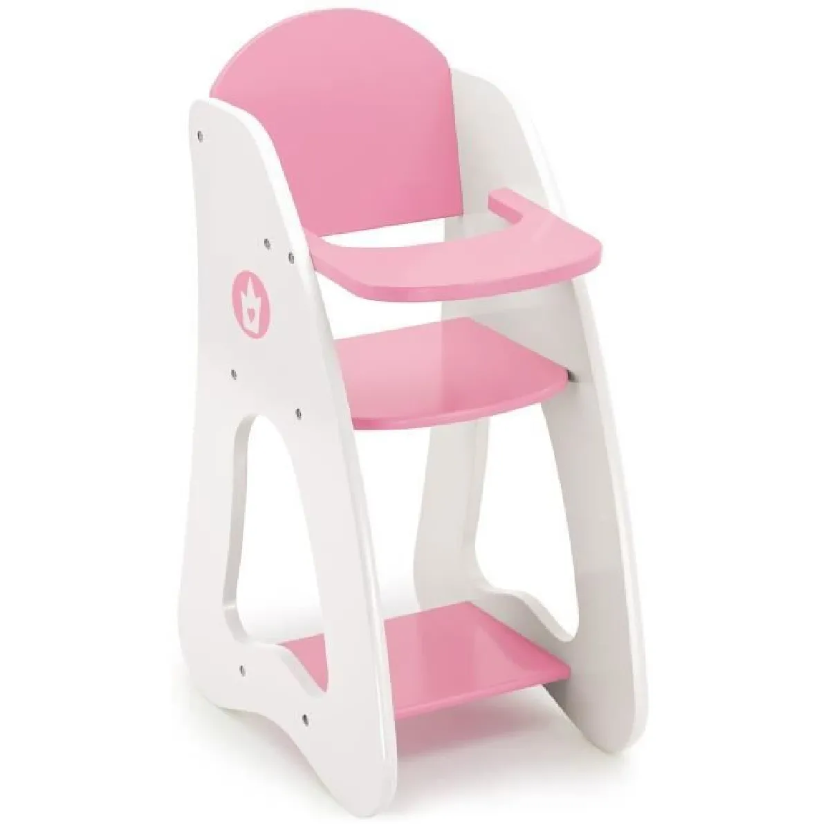 Chaise haute pour poupée en bois CANDY CHIC