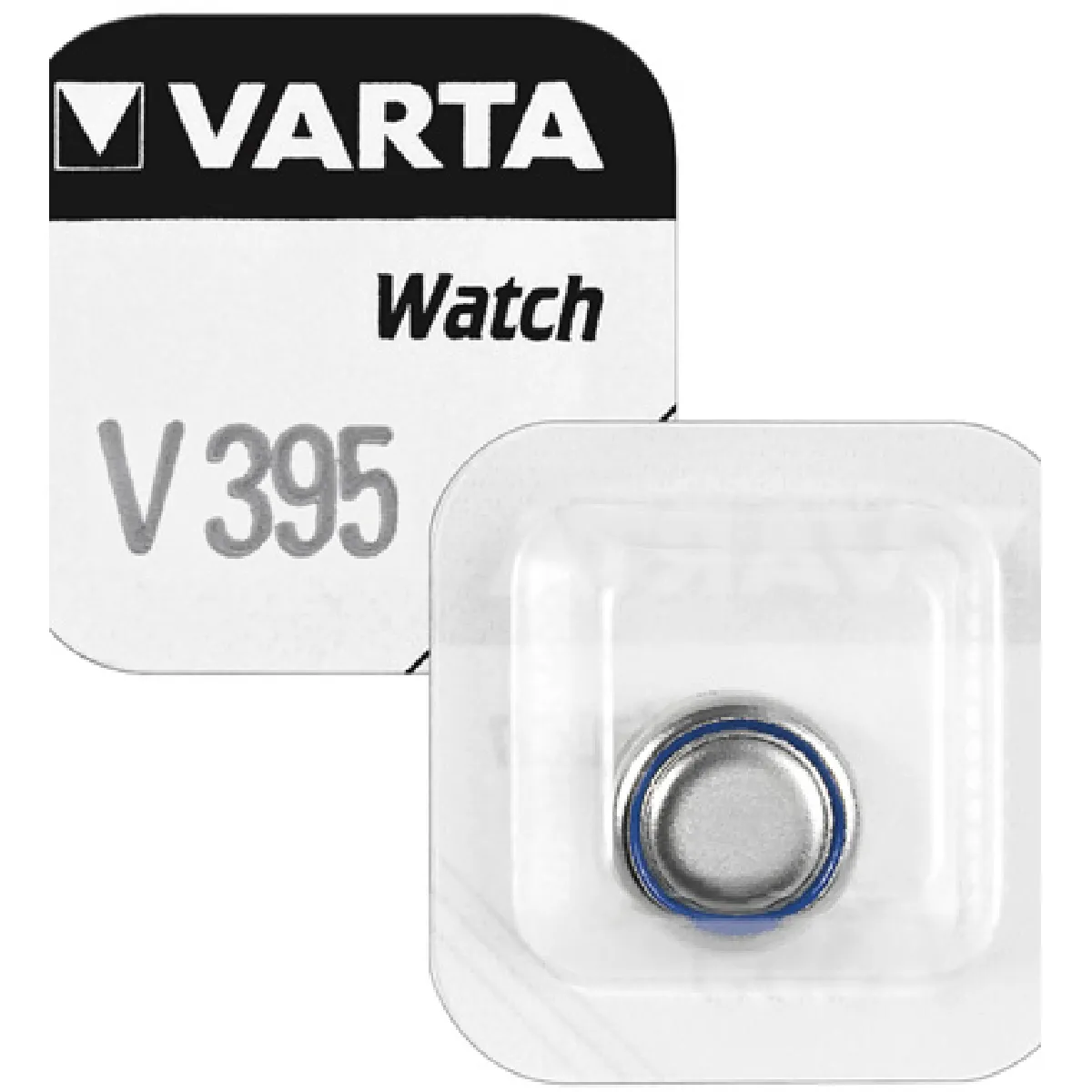 VARTA  Pile bouton oxyde d'argent 395 - Argent