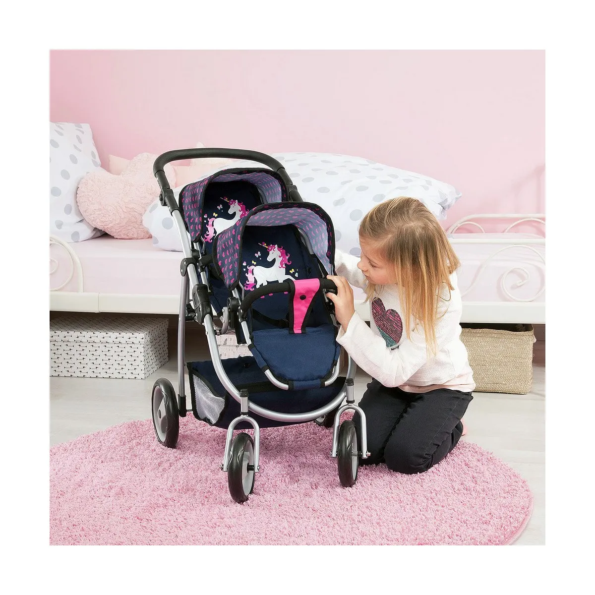 Superbe poussette double knorr baby en parfait état - Équipement bébé