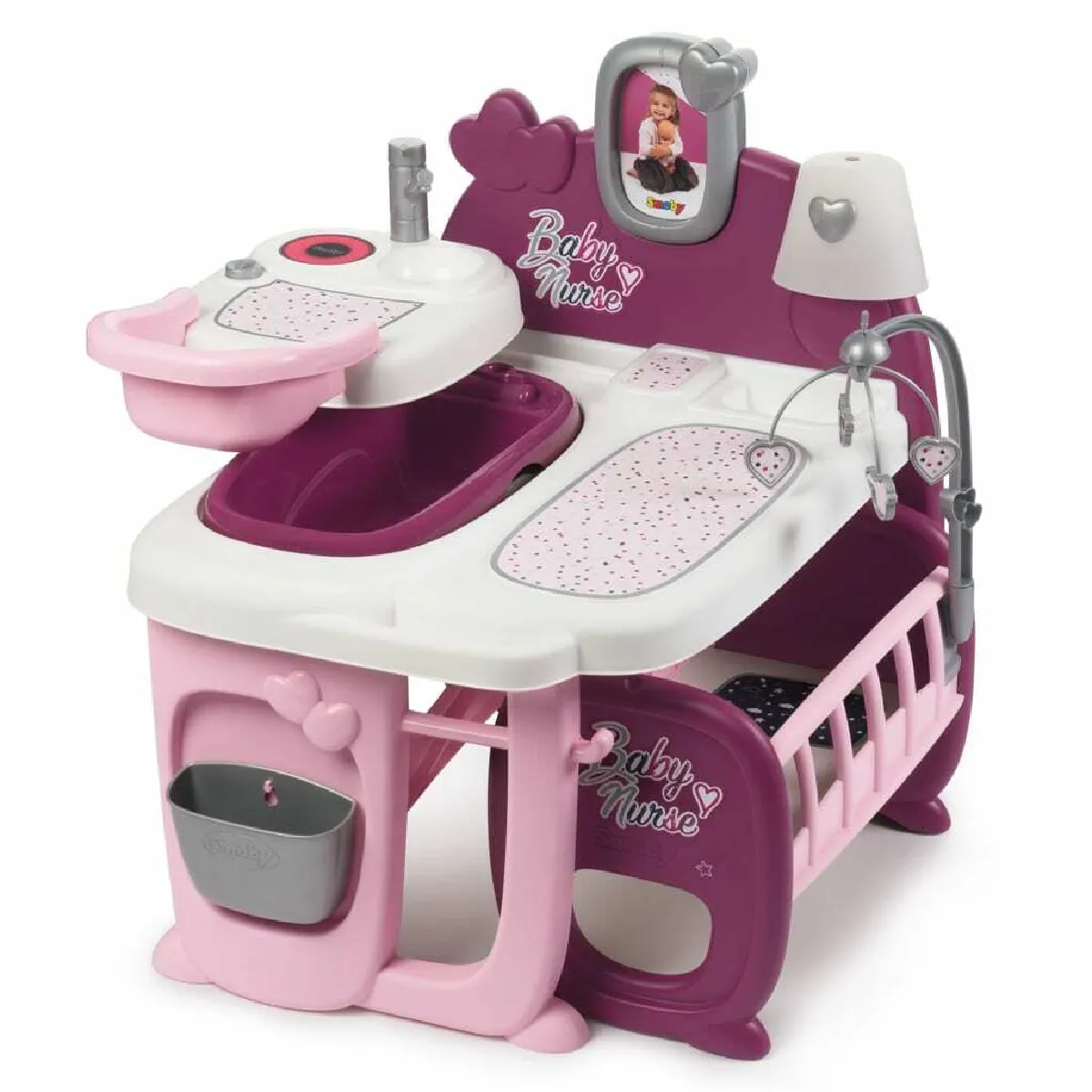 Grande maison des bébés Smoby Baby Nurse 3 en 1