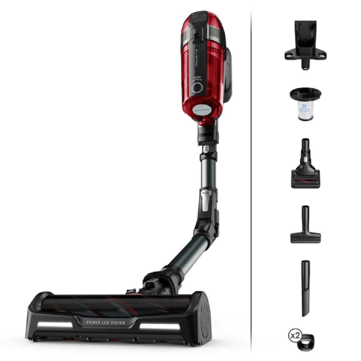 Aspirateur Balai Rowenta RH2079WO – 100 AW, Autonomie 45 Min - vue 8