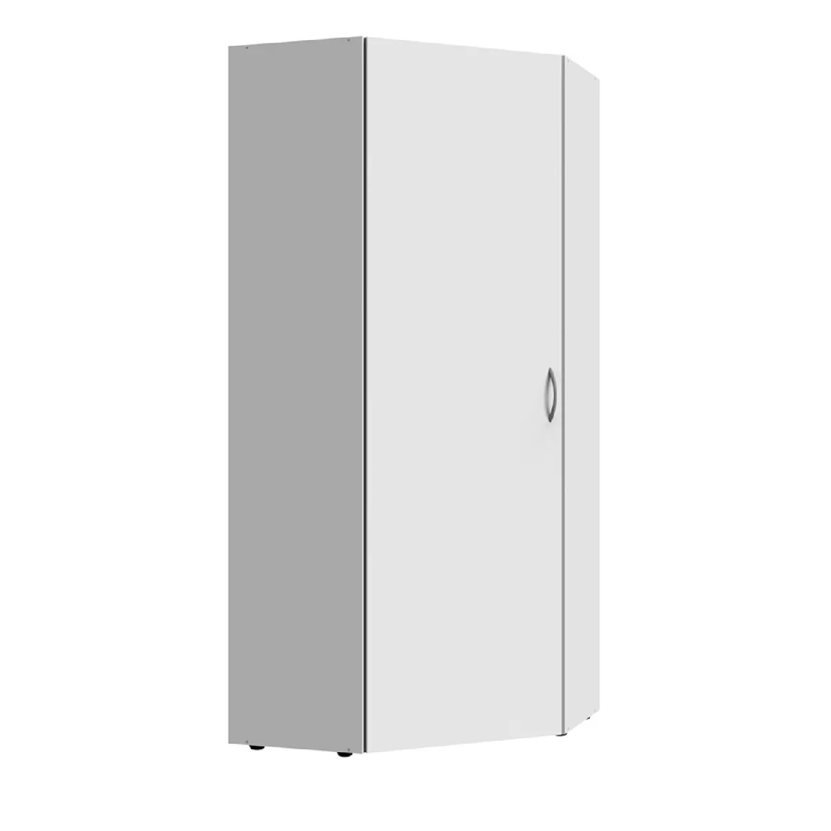 Pegane Armoire d'angle - Blanc
