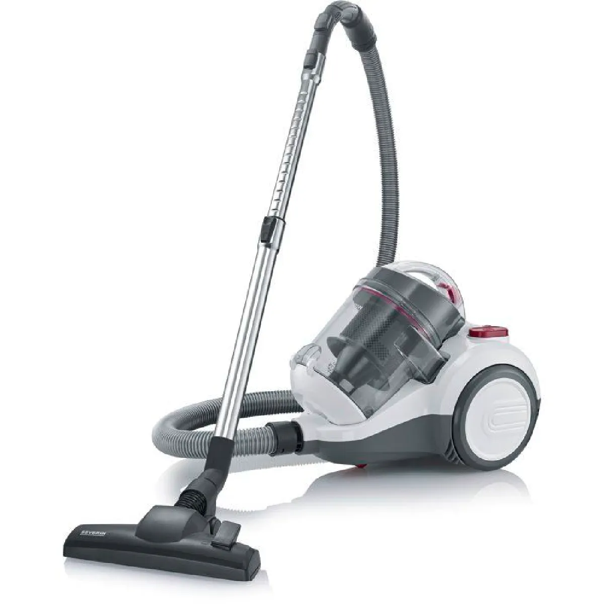 Severin Blanc Et Rouge Aspirateur Sans Sac Cy7088 750 W - Image 3