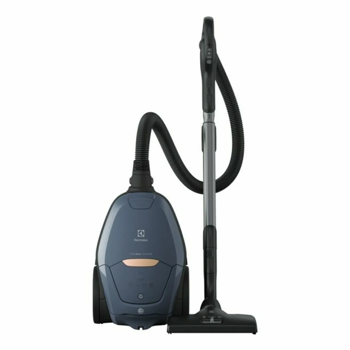 Electrolux Pure D8 Commandes à Distance Aspirateur Traineau avec Sac Ultra Silencieux 57dB Puissance Automatique Intelligente Poignée avec Commandes et Affichage LED PD82 8DB