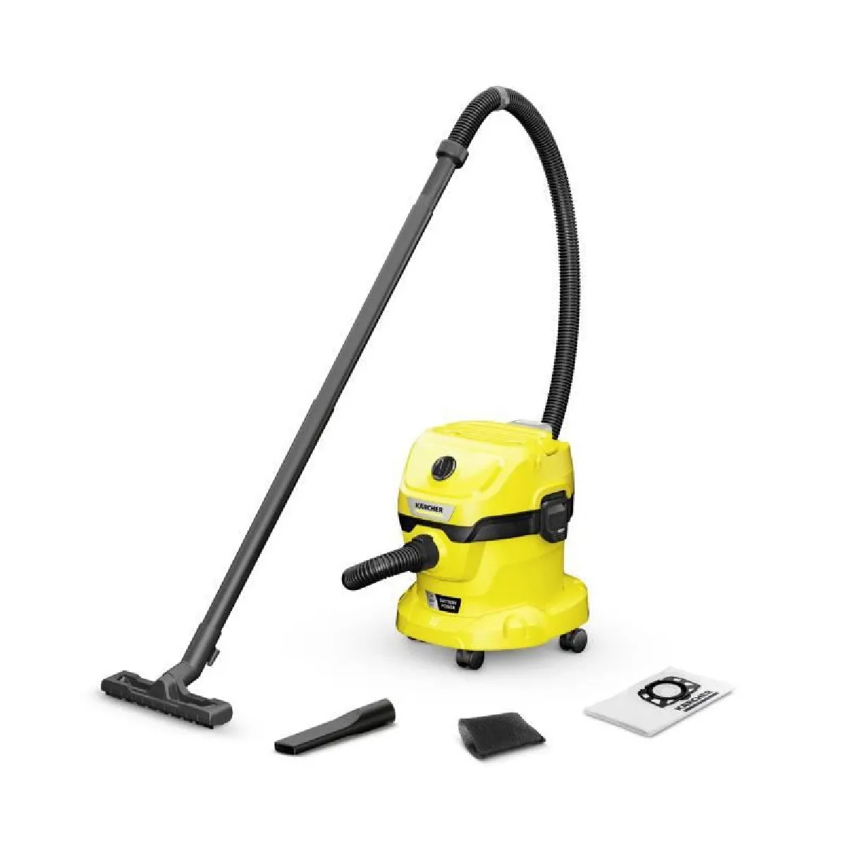 Aspirateur sans fil WD 2 18 V 1218 sans batterie + Set batterie et chargeur 18V / 2.5Ah KARCHER - vue 3