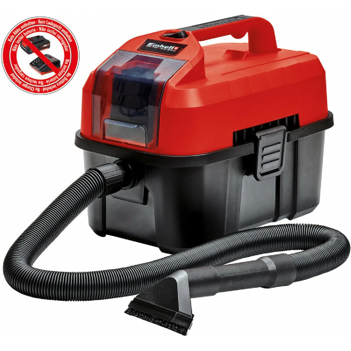 Aspirateur sans fil Einhell TE VC 1810Li Solo Eau et poussières Sans sac Batteries rechargeables - vue 3
