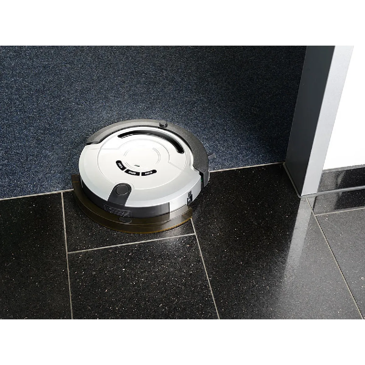 SICHLER HAUSHALTSGERATE Robot aspirateur laveur pcr-3500 avec r&eacute;servoir d'eau