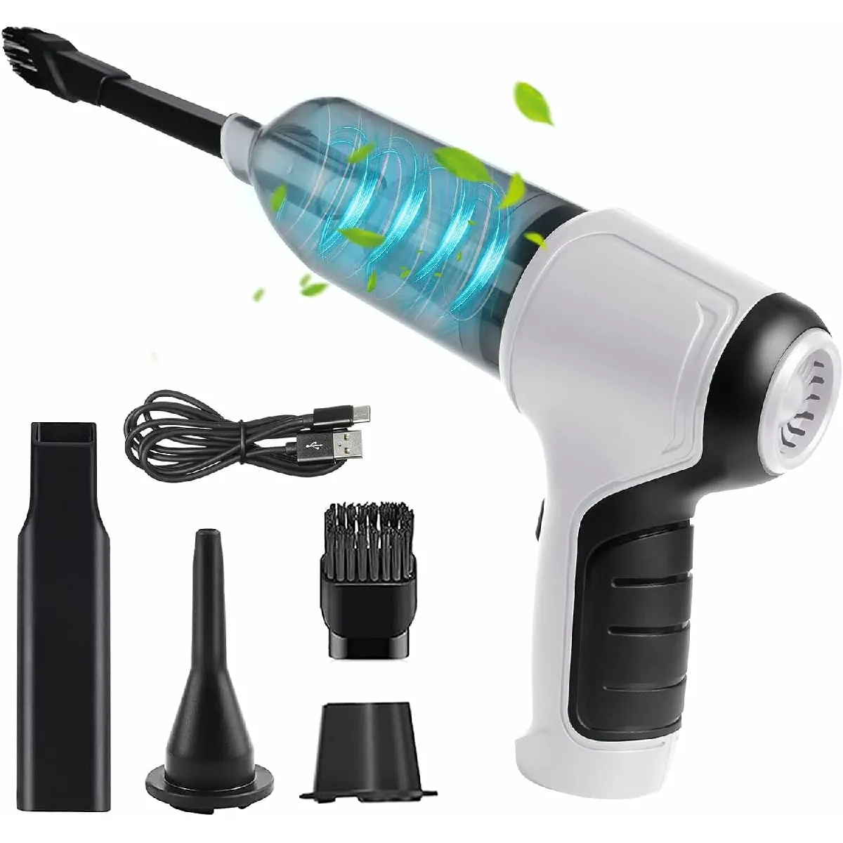 Vendos85 Blanc Aspirateur De Table Sans Fil