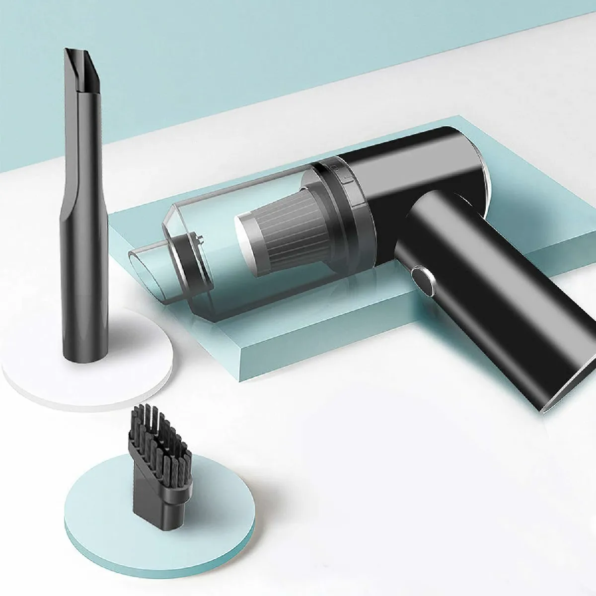 Vendos85 Noir Aspirateur À Main