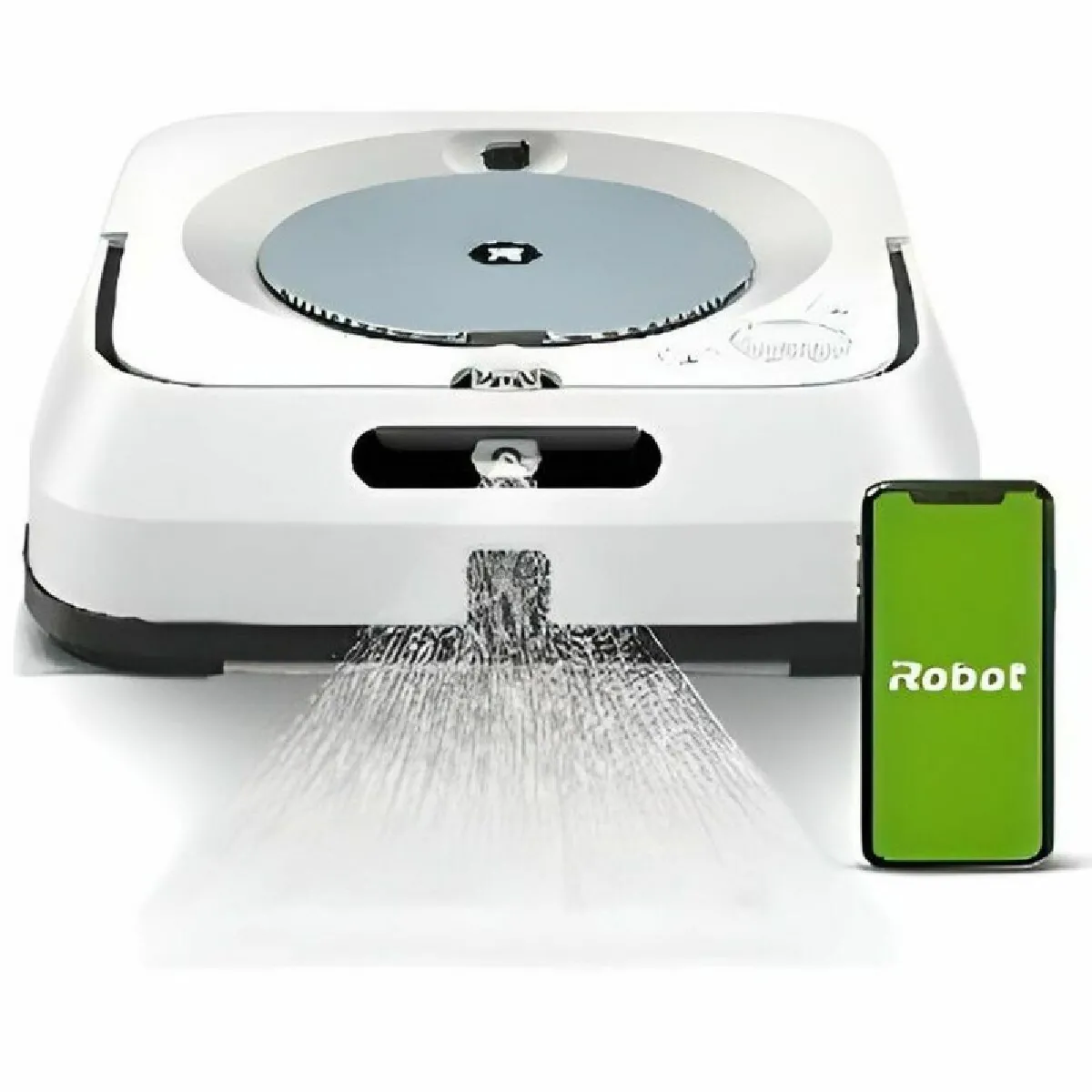 iRobot Braava Jet m6134 Robot laveur de sols Connecté WiFi Pulvérisateur de haute précision Neuf - vue 3