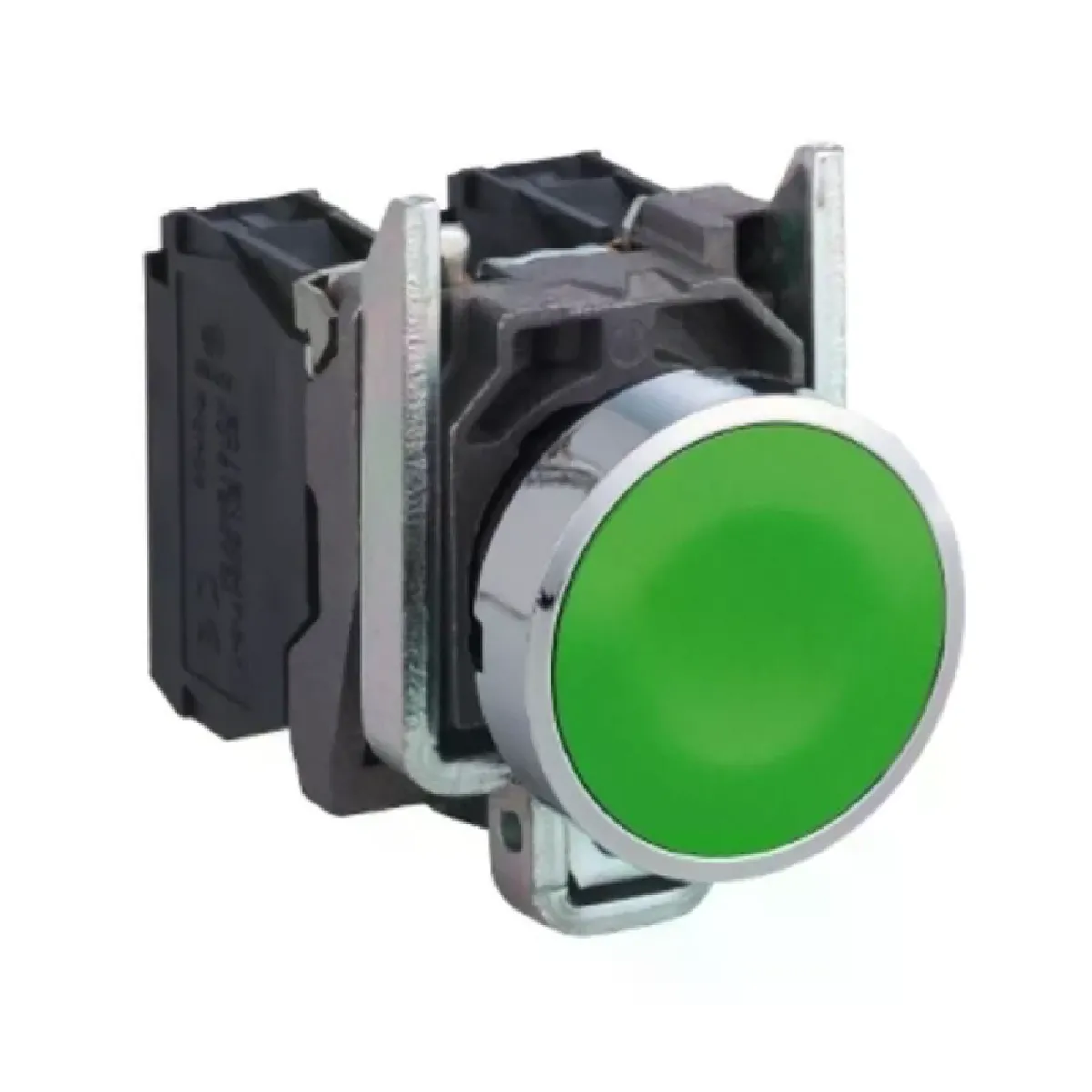 Schneider Harmony XB4 XB4BA31 Bouton poussoir complet - vue 2