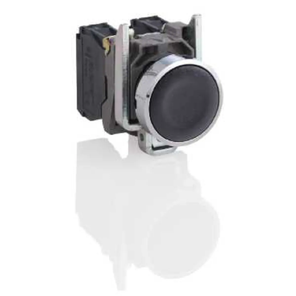 Bouton plat Harmony XB4 noir, métal, XB4BA21 - Image 7