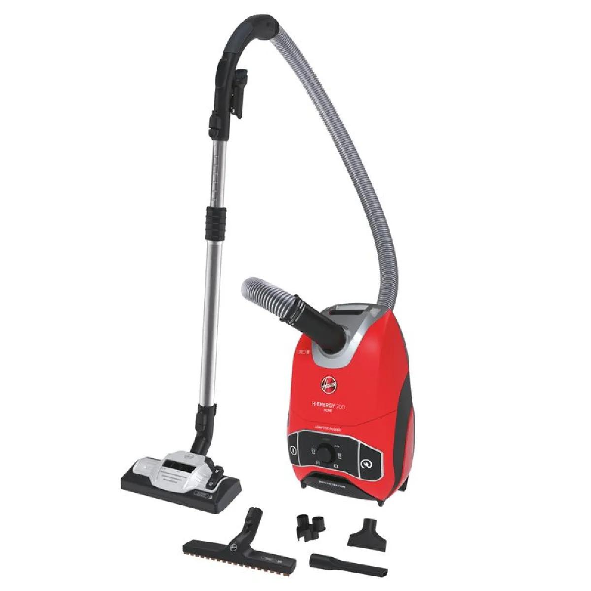 HOOVER HE710HM Aspirateur traîneau avec Sac Ultra Puissant Silencieux 64 dB Grande Capacité + Brosse Parquet et - vue 2