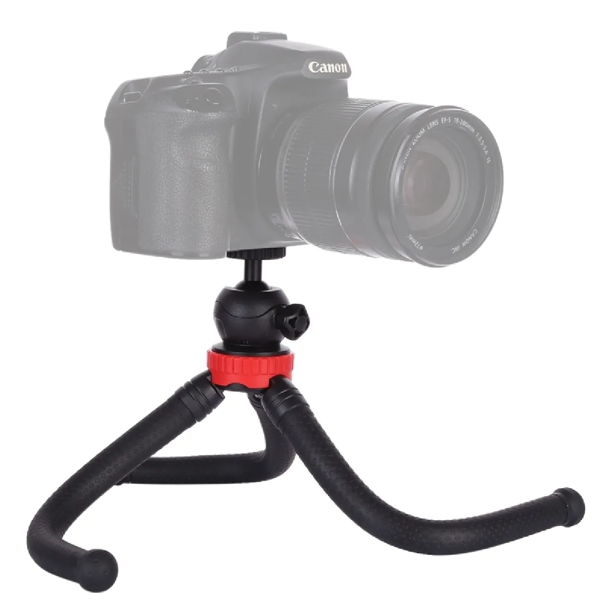 UTEBIT Trépied Flexible Pour Téléphone Avec Support De Téléphone, Rotatif à 360°, Trépied D'appareil Photo Compatible Avec Go Pro/enregistrement Vidéo/ Vlogging/photographie De Voyage