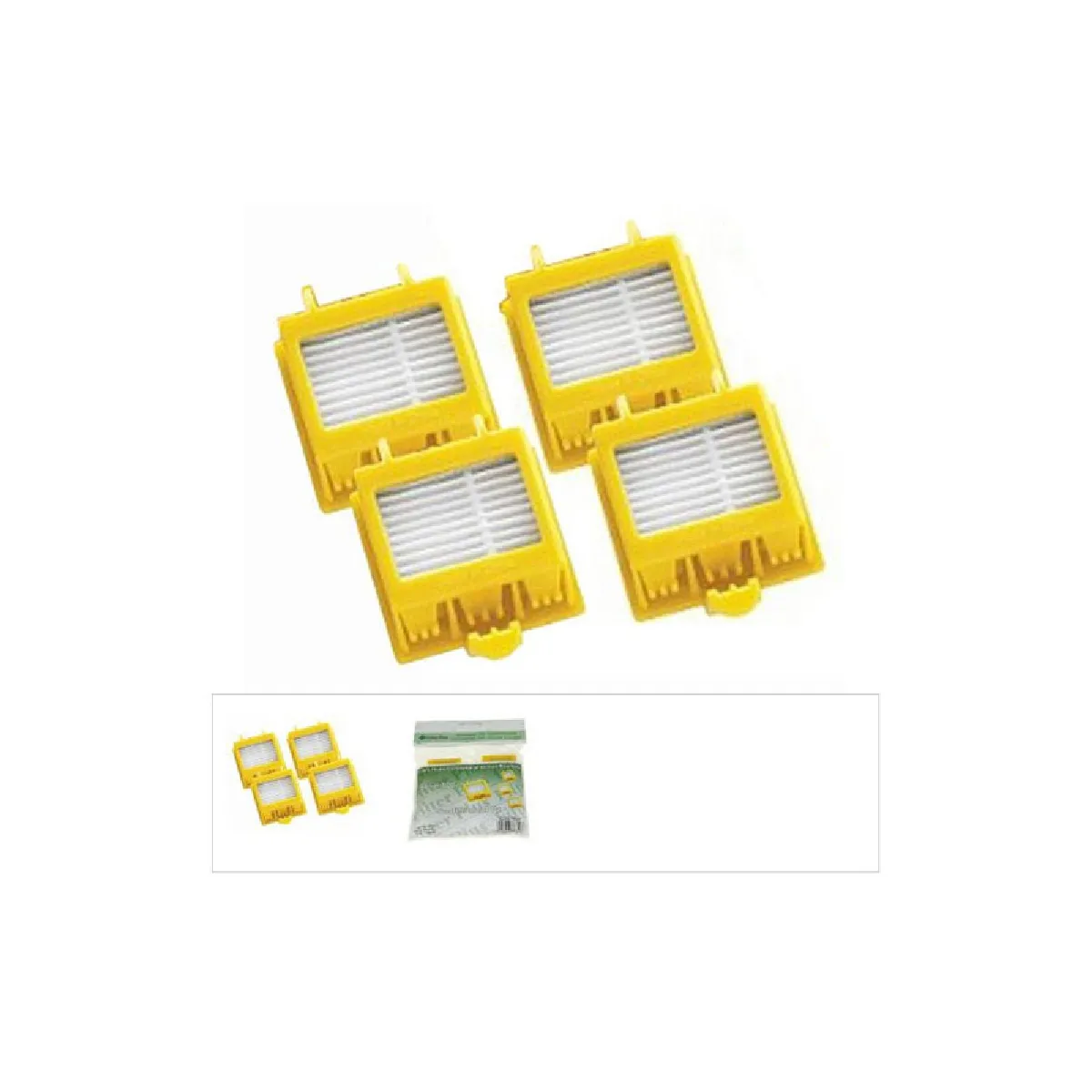 Irobot Kit Filtres Hepa Pour Aspirateur Roomba