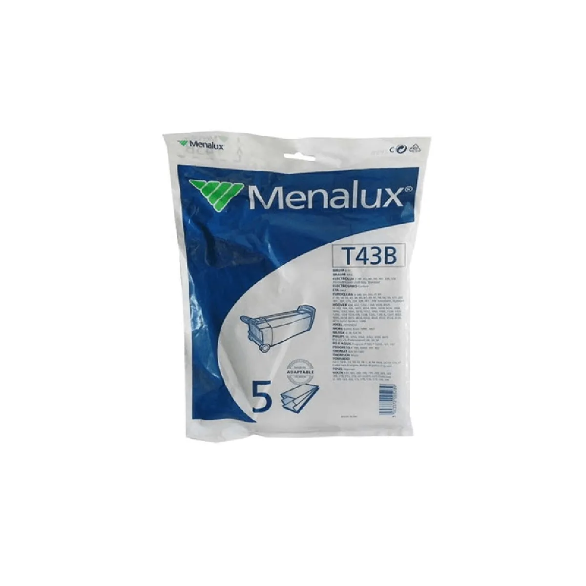 Sacs pour Aspirateur Electrolux – Pack de 5, Filtration Efficace - vue 3