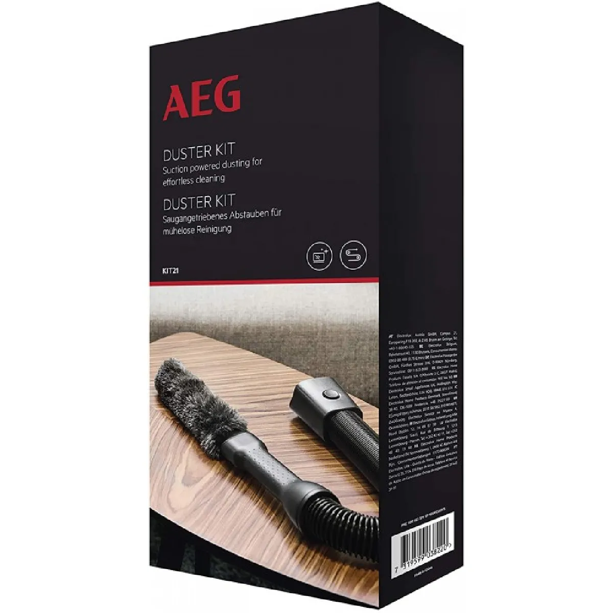 Aspirateur Traîneau AEG LX7-2-ÖKOX – 750W, Sans Sac, 1.4L, Filtre Hygiénique