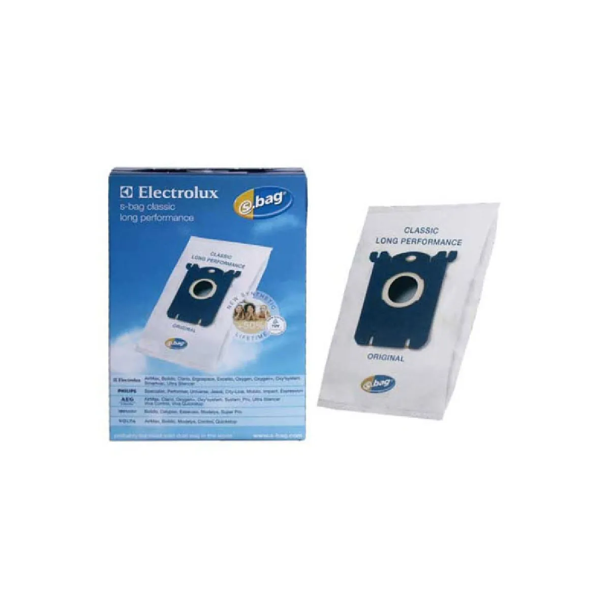 Sacs Aspirateur Tornado S-Bag E201B – Filtration Classique, Longue Performance