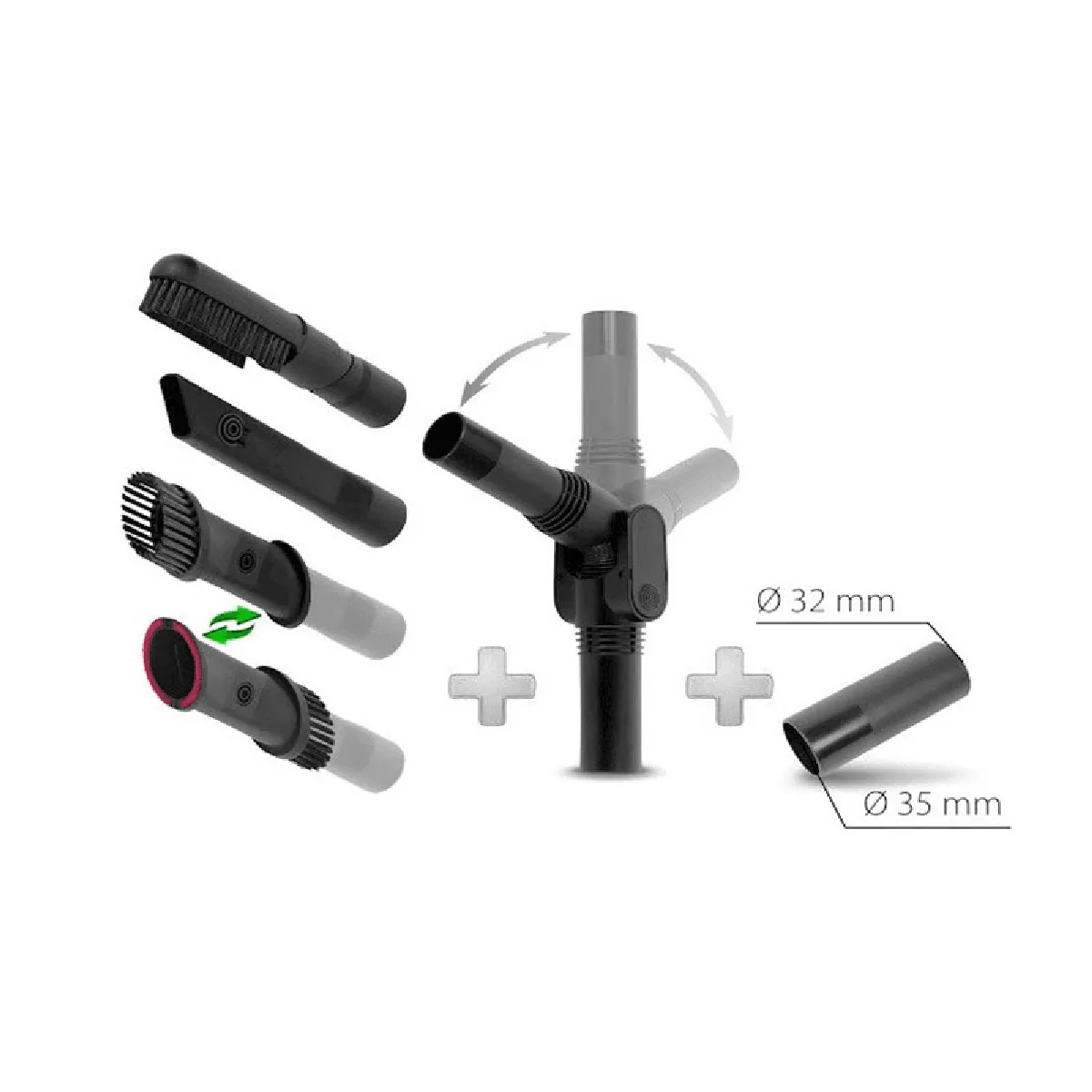 Rowenta Raccord articulé Ø32/ - vue 8