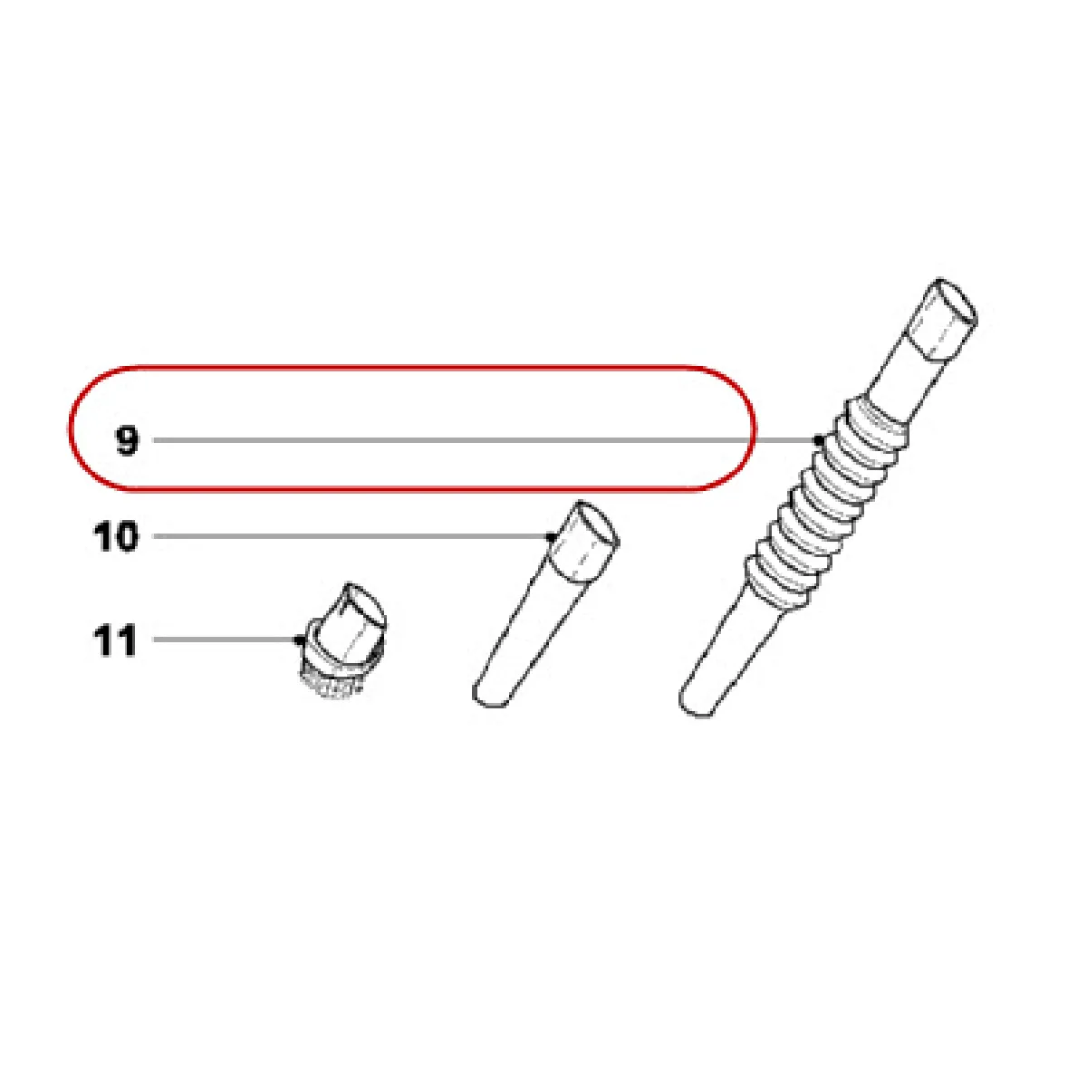 Embout Flexible Philips 996500036280 – Accessoire Compatible Aspirateur