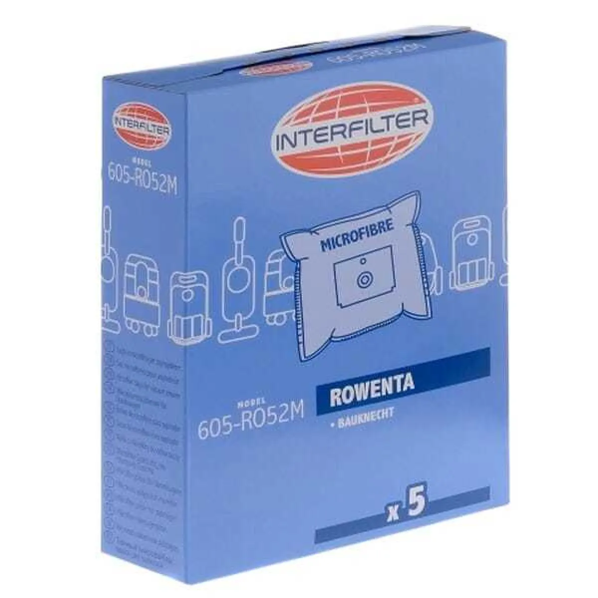 ROWENTA Sacs Pour Aspirateur Rowenta x6