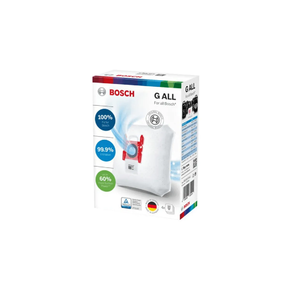Sacs Aspirateur Typ G Bosch – Compatibles BGL35MOVE6, BGL2A220