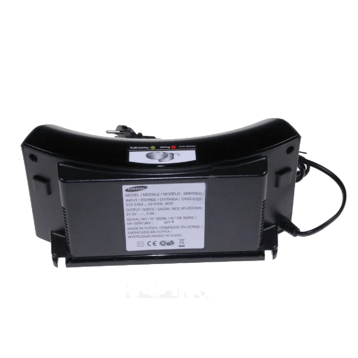 Chargeur Secteur Aspirateur Samsung DJ96-00115G – Pièce de Rechange Compatible VCR8855L