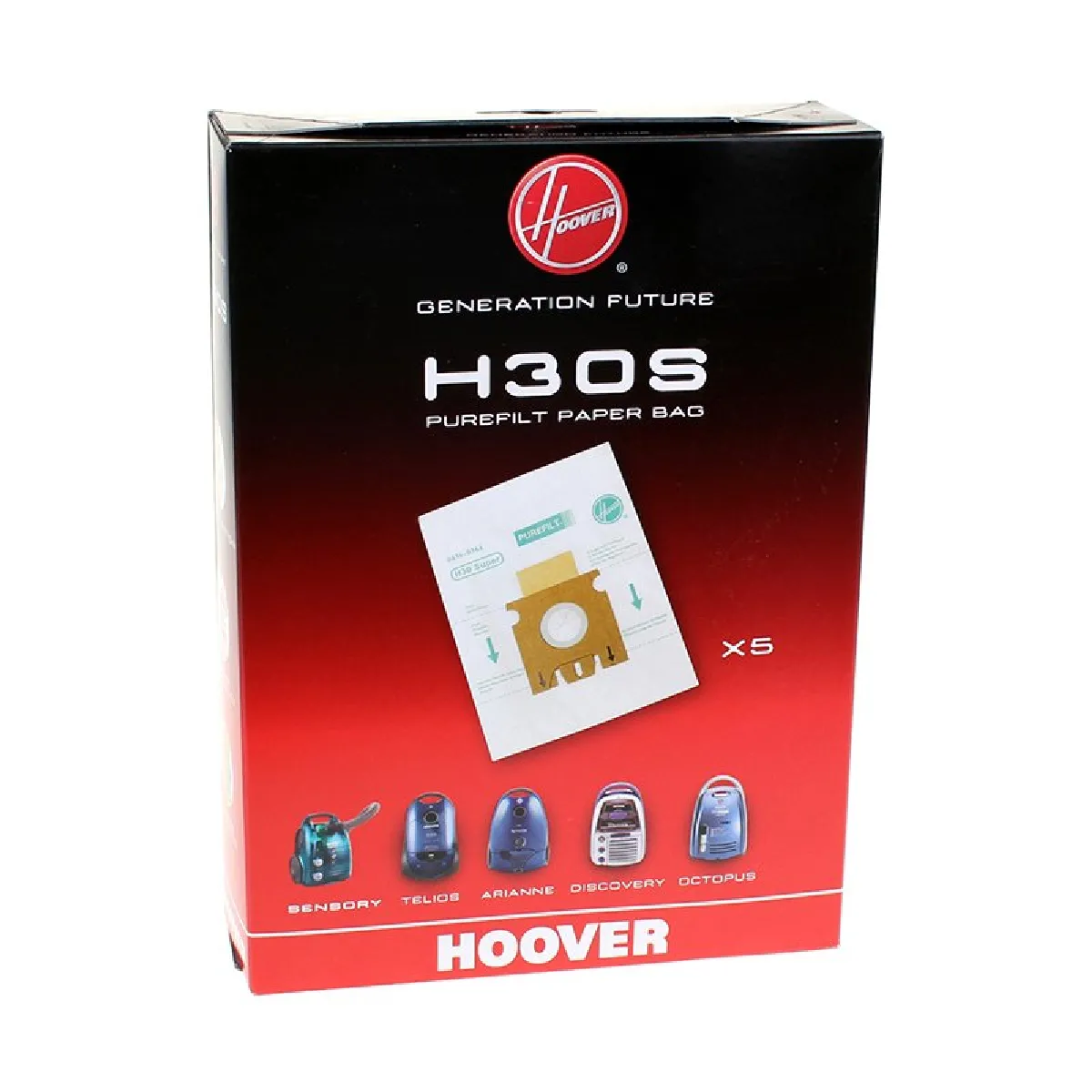 Hoover Sachet De Sacs H30 + Arianne
