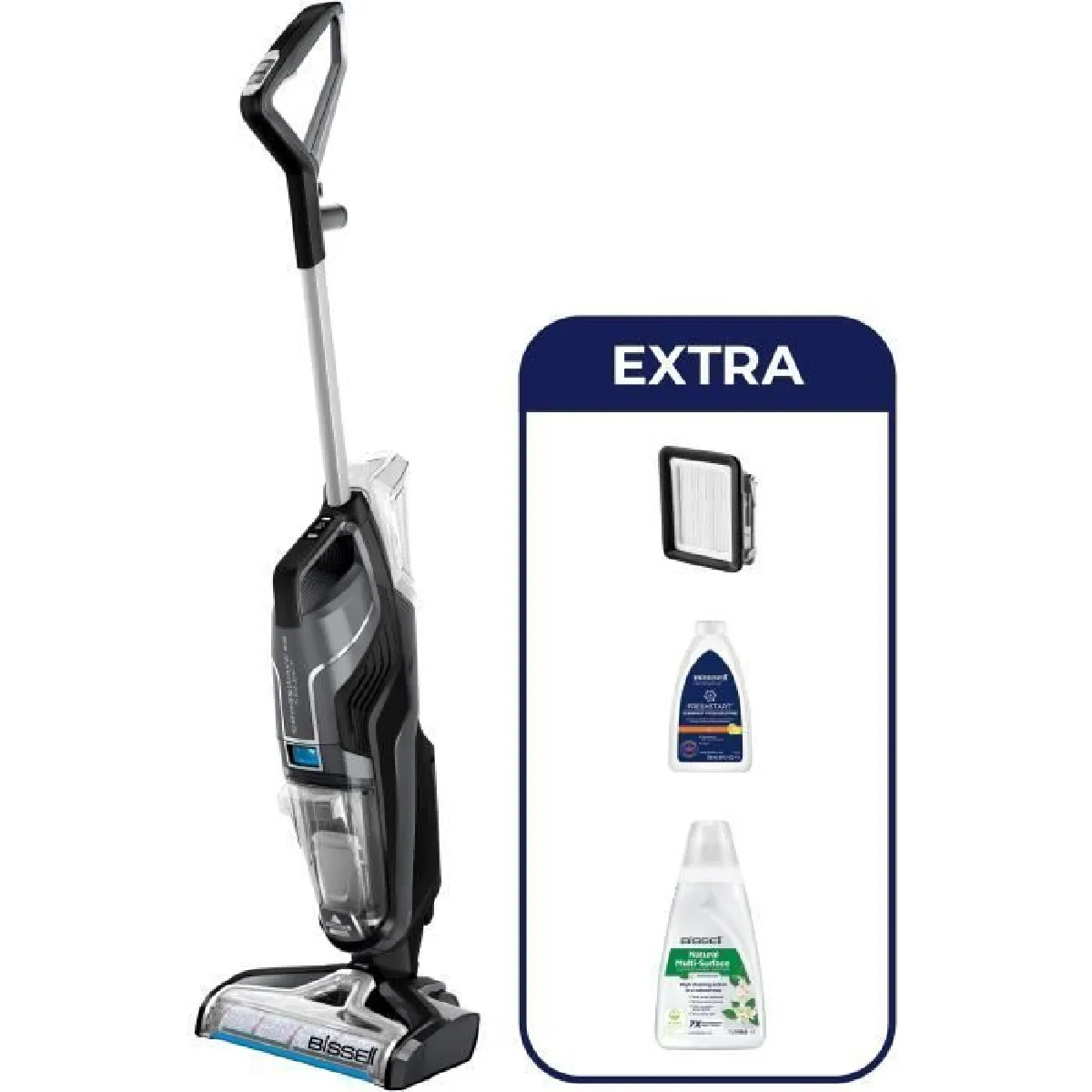Aspirateur Laveur Bissell Crosswave C6 Select – 255 W, Nettoyage Multi-Surfaces - vue 9