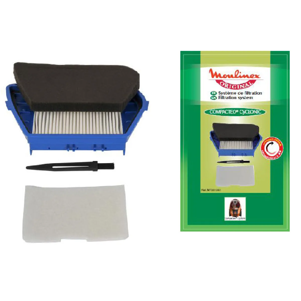 Moulinex Kit de filtration + brossette