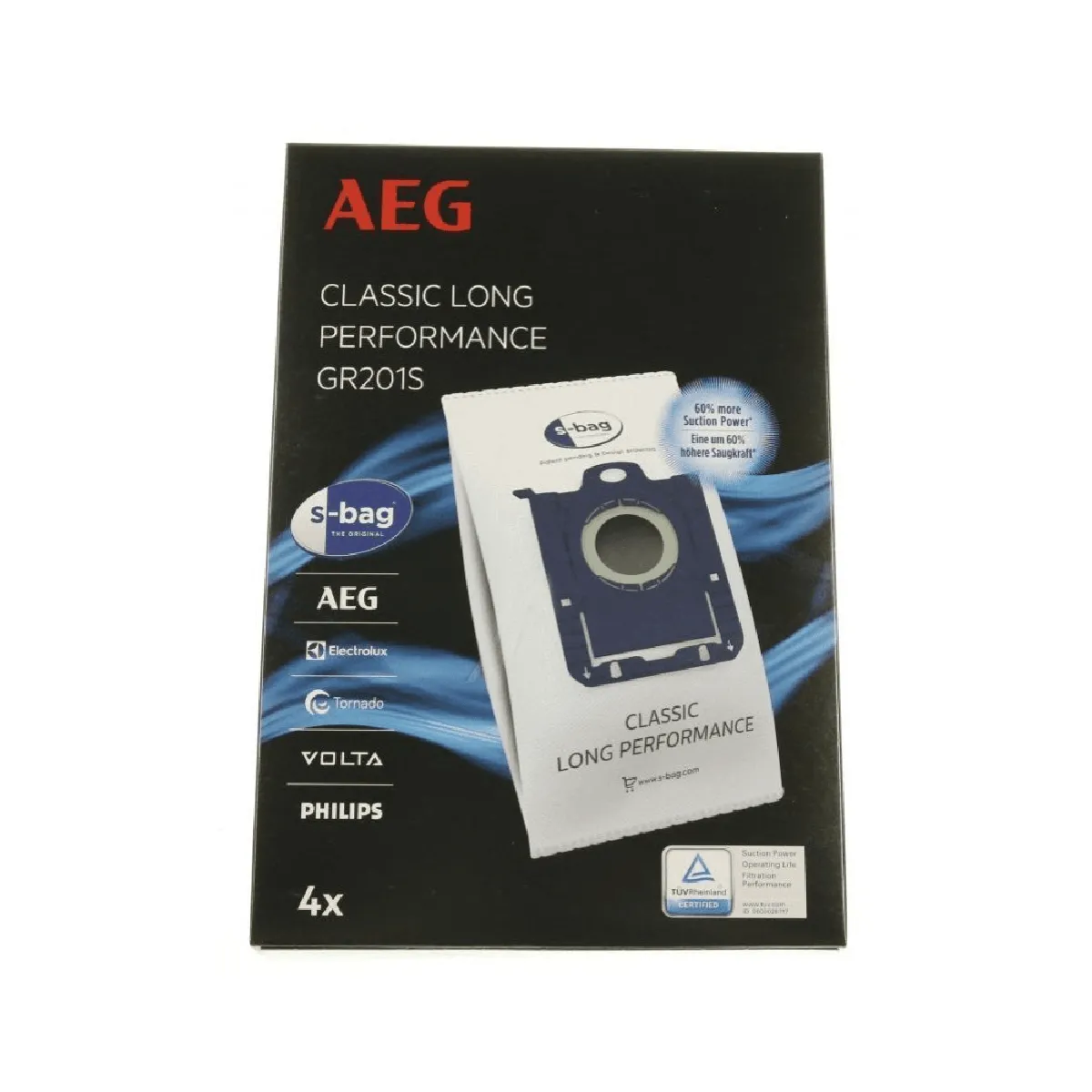 Sacs Pour Aspirateur Electrolux 9001684746 – Lot de 4, Filtration Efficace - vue 3