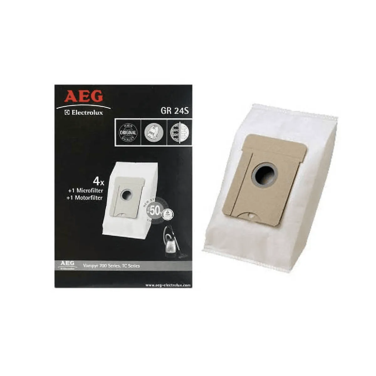 Electrolux SACHETS DE SACS GR24S 4 BAGS+1MCF+1MF
