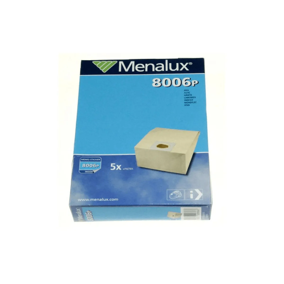 Sacs + Filtre Aspirateur Electrolux – Lot de 5, Papier, Filtre Inclus - vue 3