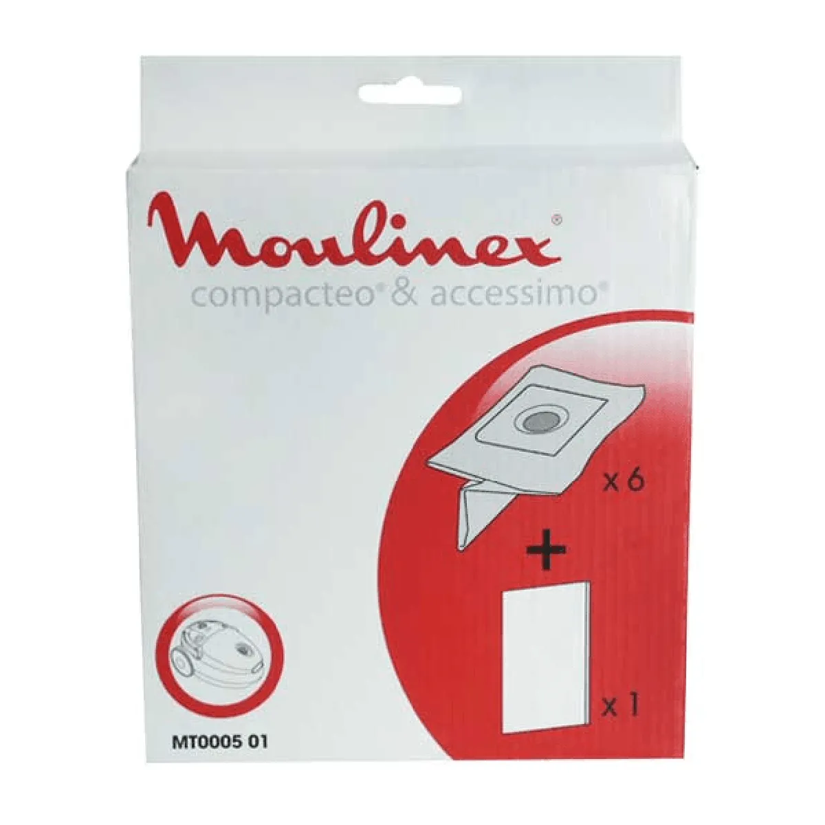 Moulinex 6+1F Sacs