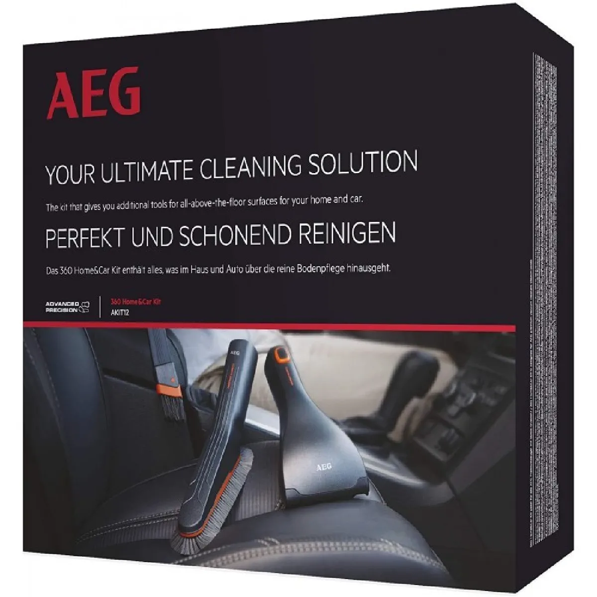 Kit Accessoires Aspirateur AEG AKIT12 – Brosses Auto, Compatible UltraSilencer & UltraOne