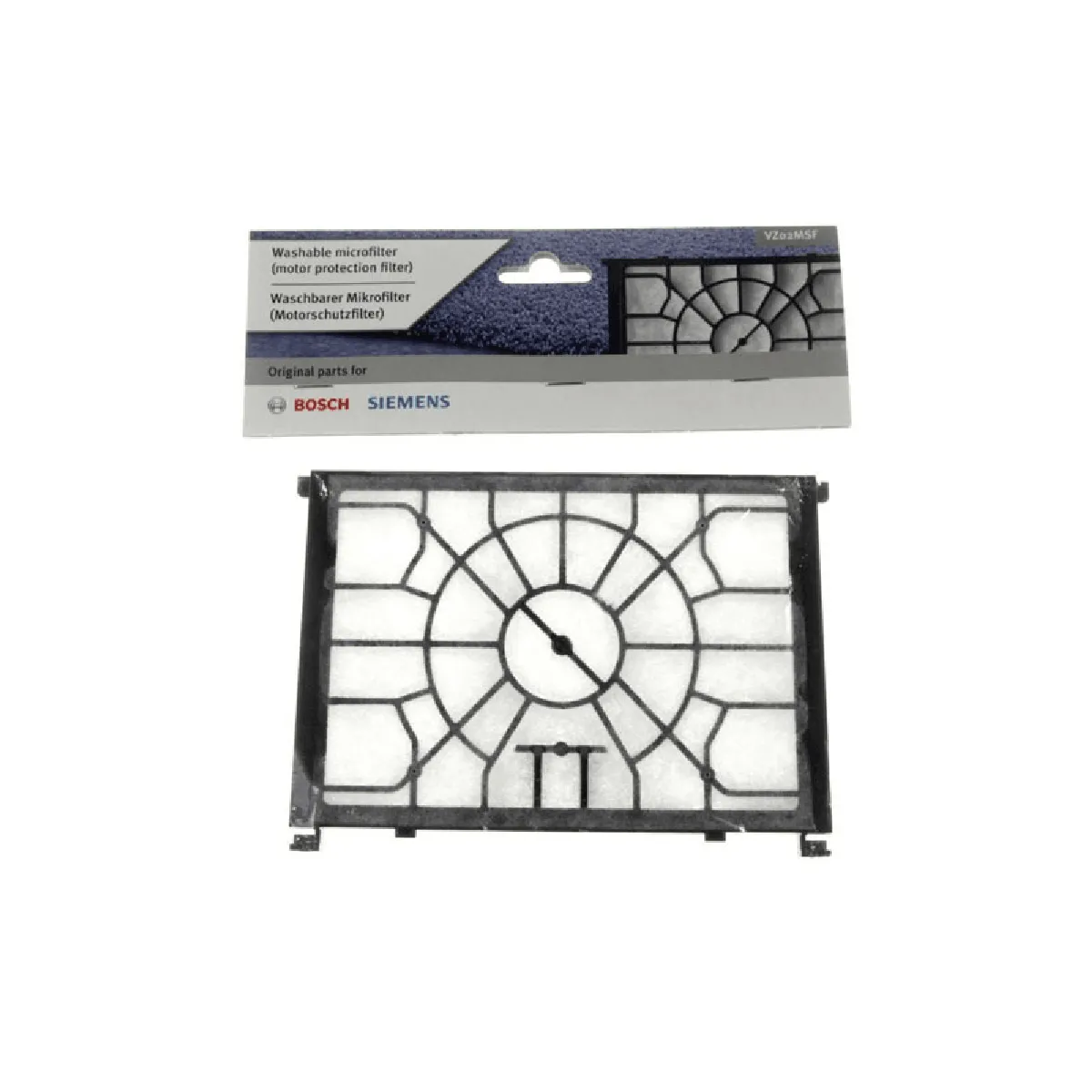 BOSCH  filtre moteur pour aspirateur