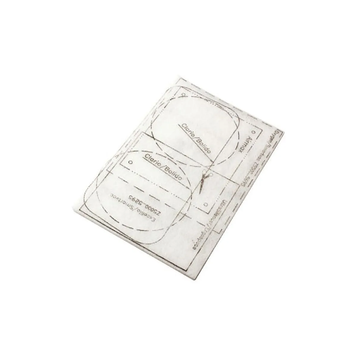 MENALUX  filtre moteur rond pour aspirateur