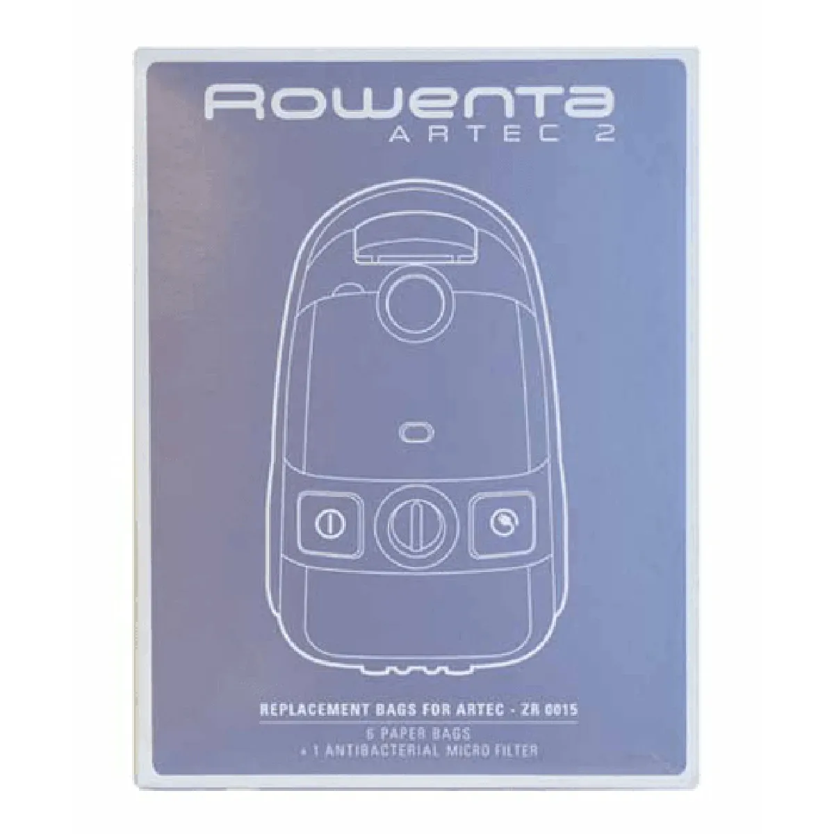 Sachet De Sacs Et Filtres Rowenta ZR0015 – Kit Pour Artec 2