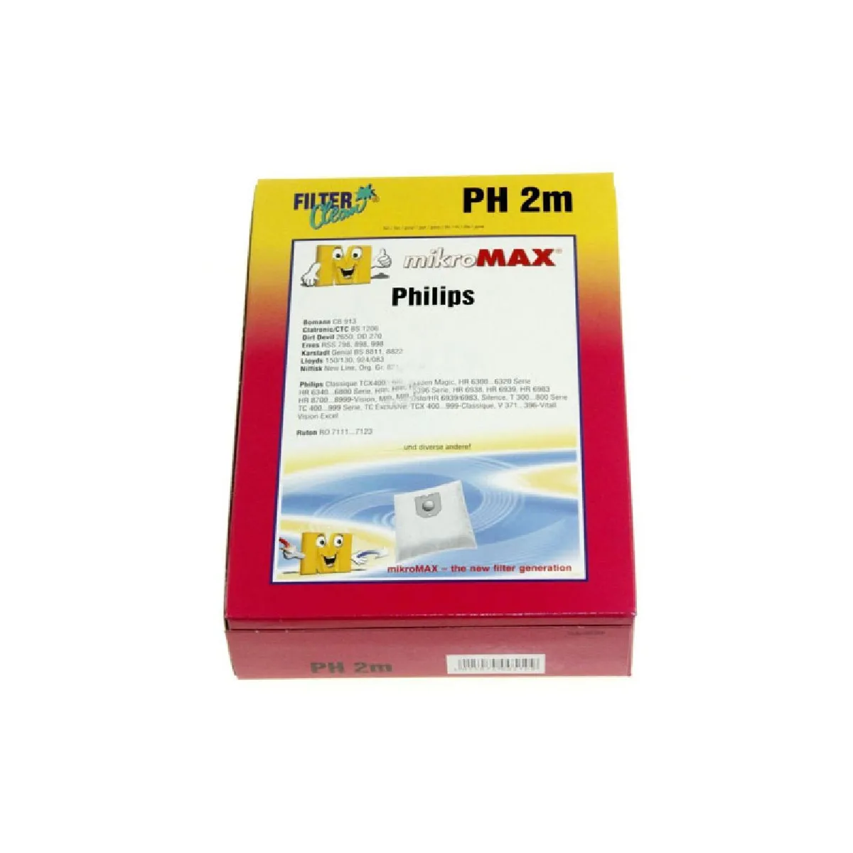 Sacs Aspirateur Philips FL0023K – Compatibles TCX, HR8731A, TCX738
