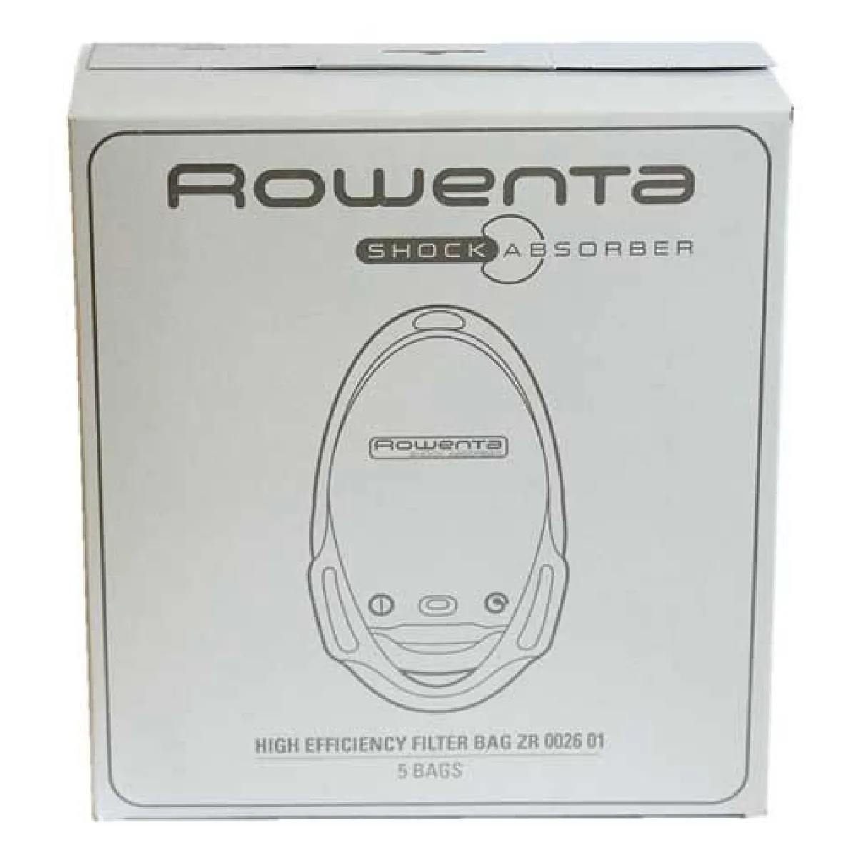 Sachet De Sacs Microfibre Rowenta ZR002601 – Haute Filtration x5