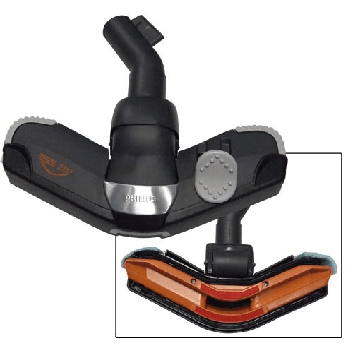 Brosse Aspirateur Philips Tri Active – Tête Combinée, Connexion 32mm