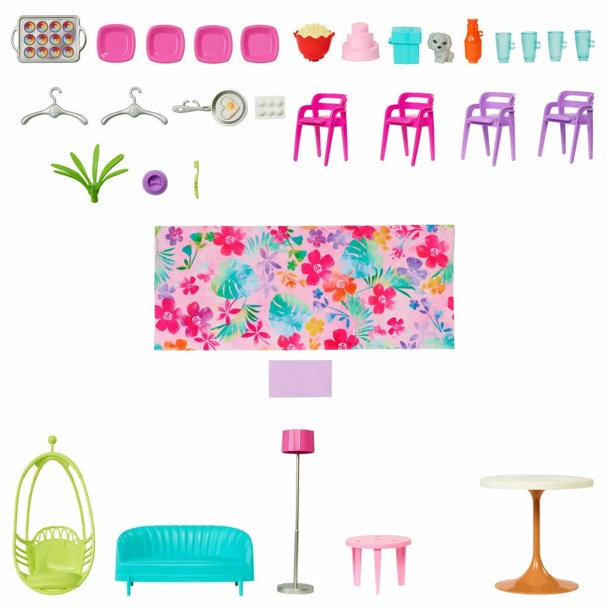 Barbie Ma Première – Poupée Malibu 34 Cm, Corps Souple, 2 Tenues, Accessoires, Brosse – Dès 3 Ans