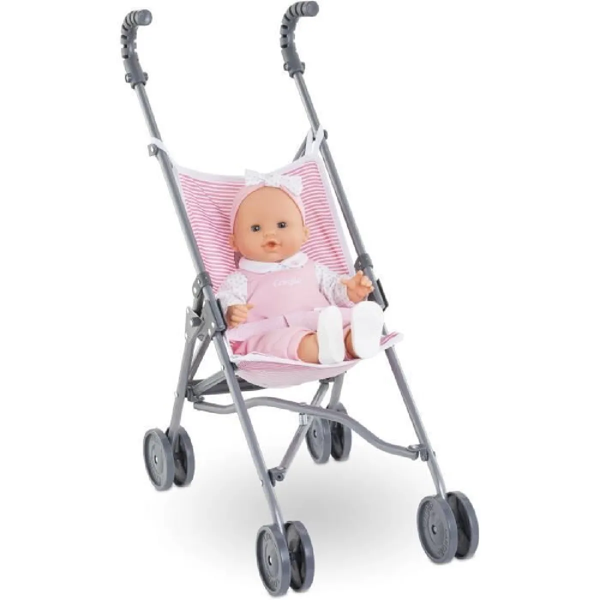 Corolle Poussette canne poupée Rose Accessoires de poupée et