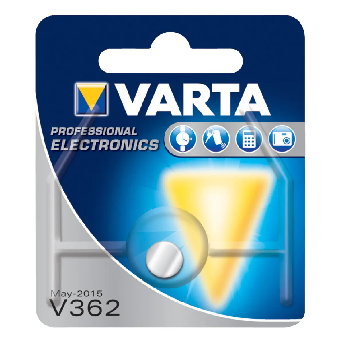 Pile Bouton Varta V362/SR58 – Argent-Oxide, 21 mAh