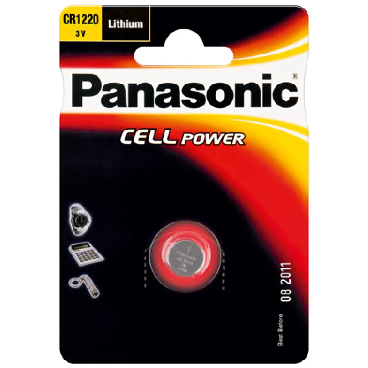 Pile Bouton Panasonic CR-1220EL – Lithium pour Casque Audio