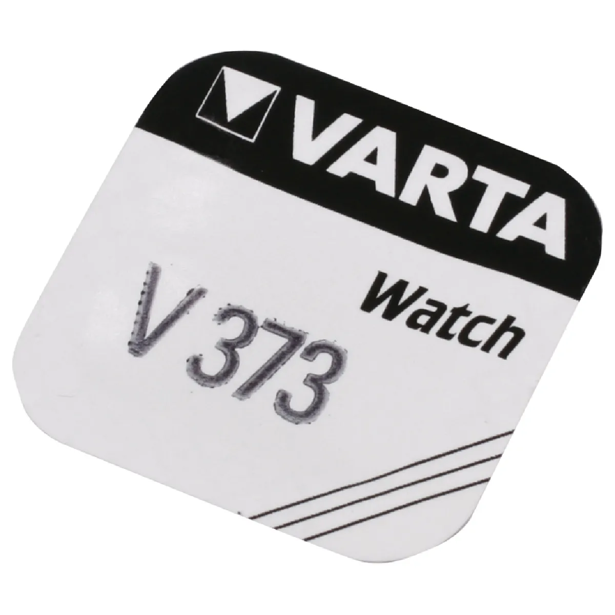 VARTA  Pile bouton audio 373 - Argent