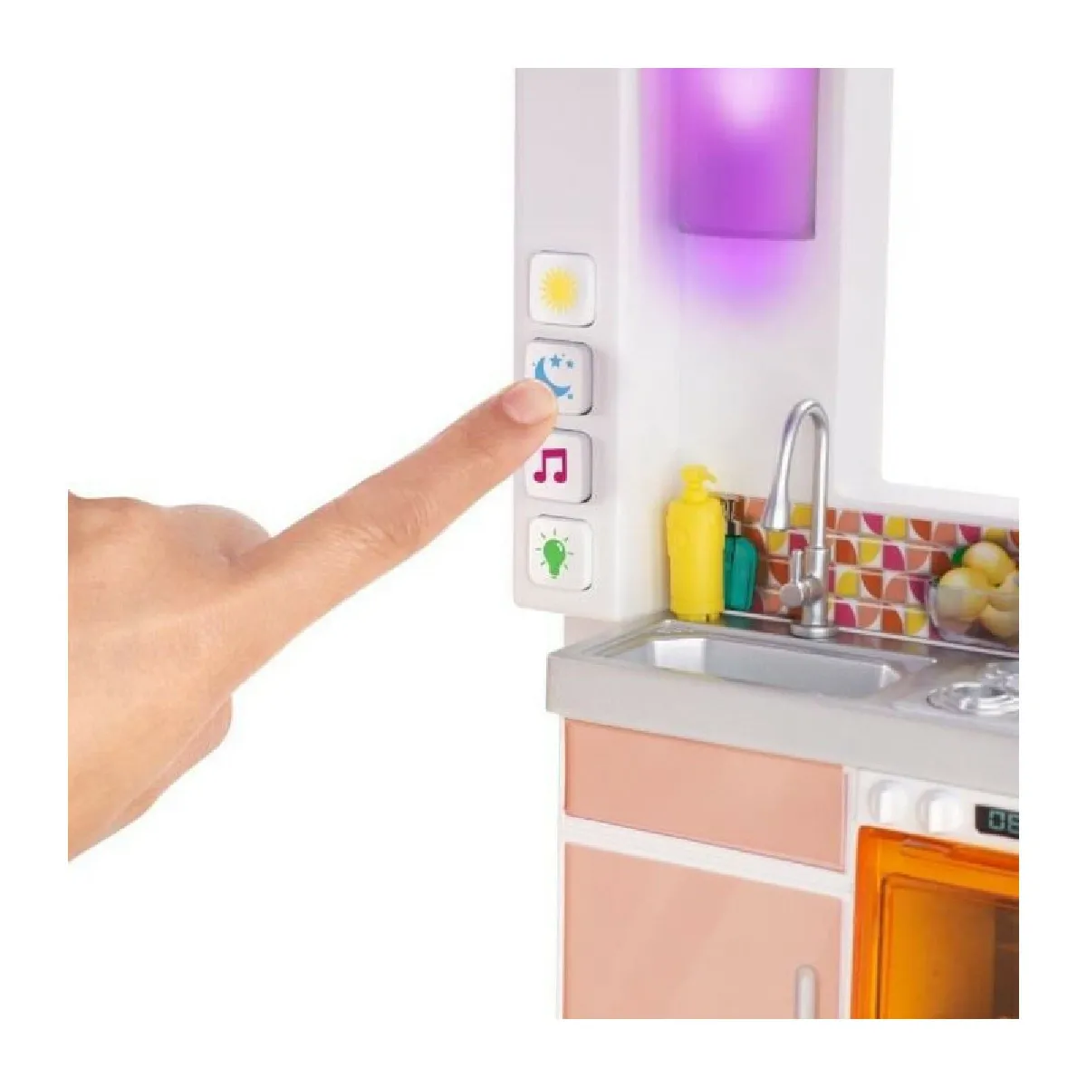 DeAO Maison De Poupée Rose Avec 2 Princesses, Meubles, Jardin – 5 Pièces + Terrasse – 3-8 Ans