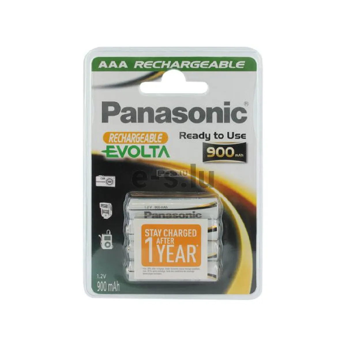 Pile Rechargeable Panasonic HHR-4XXE/4BP – Evolta, Nickel